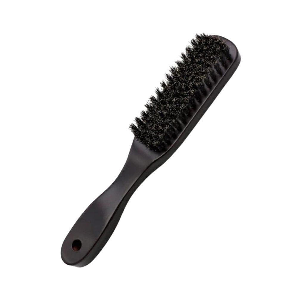 FRCOLOR Beard Comb and Brush Set 2-Piece Grooming Tool for Men Natural Bristle Hairdressing Comb for Beard Cleaning and Styling for Daily Use and Travel