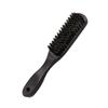 FRCOLOR Beard Comb and Brush Set 2-Piece Grooming Tool for Men Natural Bristle Hairdressing Comb for Beard Cleaning and Styling for Daily Use and Travel view 1