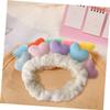 Healeved 3pcs Adorable Heart Headband Hair for Women Spa Headbands for Girls Makeup Hairbands view 3
