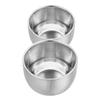 Baluue 2pcs Men's Shaving Bowl Heat Insulation Shave Soap Cup Shaving Cream Lather Mug view 1