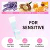 Beauty7 Sensitive Lip Wax Strips, Facial Wax Strips, Face Hair Removal, 20 pcs with Pearl Powder Essential Oil Waxing Strip, for Sensitive Skin Types Women view 2