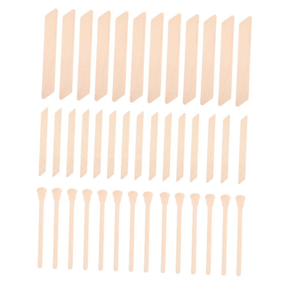 FRCOLOR 150pcs Wax Stick for Hair Wax Sticks Hair Removal Waxing Spatulas Removal for Women Applicator Body Strips