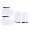 NOLITOY 4pcs Paraffin Wax Gloves and Mitts for Hand and Feet Care Heat Retention Design and Material for Moisturizing view 1