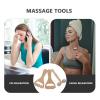 Baluue 3pcs Wooden Facial Roller Reusable Face and Neck Skin Care Tool for Puffiness Relief Muscle Relaxation and -aging Treatment view 3