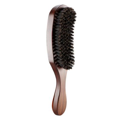 Baluue Quality Craftsmanship Men Beard Brush Natural Boar Bristles Styling Tool for Home Salon Use