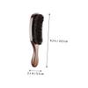Baluue Quality Craftsmanship Men Beard Brush Natural Boar Bristles Styling Tool for Home Salon Use view 2