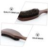 Baluue Quality Craftsmanship Men Beard Brush Natural Boar Bristles Styling Tool for Home Salon Use view 4