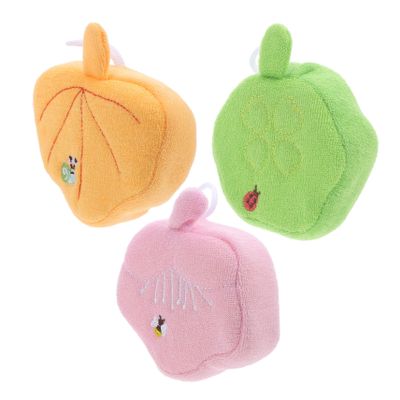 Baluue 3pcs Bath Sponge Cleaning Ball Sponge Brush Body Wash Bath Scrubber Shower Loofah Exfoliating Ball Portable