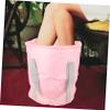 Baluue Foot Soaking Bucket Foldable Design Collapsible Foot Bath for Travel Camping BBQ Compact and Sturdy Oxford Fabric view 3