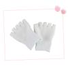 Baluue 1pair Women's Gel Five Toe Socks Spa Socks - Design for Toeless Comfort and Foot Alignment for Daily Wear and Relaxation view 3
