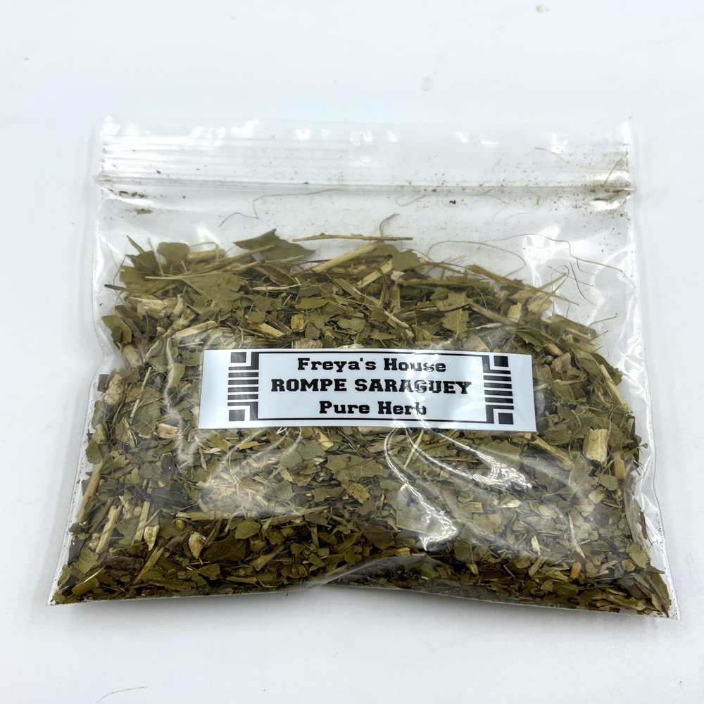 Pure Rompe Saraguey Herbal Bath (1.0 oz) for Protection, Hex Breaking, and Good Luck by Best Spells Magick/Spiritual Bath