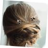Baluue 6pcs Invisible Hair Finishing Fixer Combs for Women Hair Clips High Elasticity Lightweight Design for Curly Thin for Girls view 4