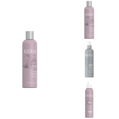 ABBA - Pure Volume Regimen - Pure Volume Foam Styling Mousse & All-in-One Leave-In Spray & Pure Volume Shampoo & Conditioner Duo