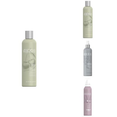ABBA - Pure Gentle Regimen - Pure Volume Foam Styling Mousse & All-in-One Leave-In Spray & Pure Gentle Shampoo & Conditioner Duo
