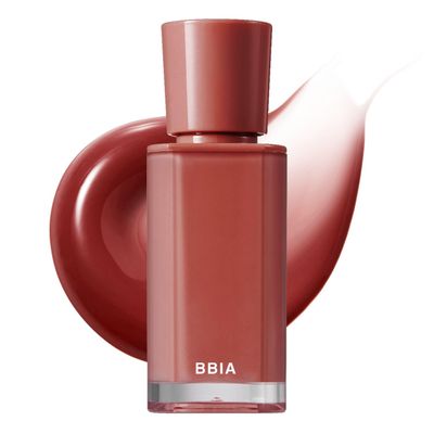 BBIA Glow Tint  Lip Plumping Volumizing Glossy & Glowy Lip Stain Naturally Moisturizing Comfortable Texture Lightweight Long-Lasting Vivid Color Non-Sticky Korean Makeup (04 CINNAMON, Pack of 1)