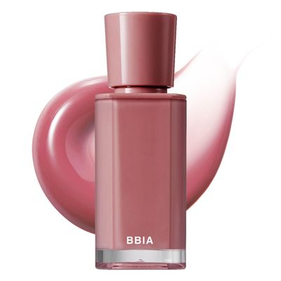 BBIA Glow Tint  Lip Plumping Volumizing Glossy & Glowy Lip Stain Naturally Moisturizing Comfortable Texture Lightweight Long-Lasting Vivid Color Non-Sticky Korean Makeup (00 ROSY, Pack of 1)