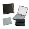 BOROLA 3-in-1 Oil Blotting Paper Set for Face 100 Sheets Oil Absorbing Sheets with Portable Mirror & Adhesive Makeup Puff, Blotting Papers for Oily Skin, Design for Men & Women(Black) view 1