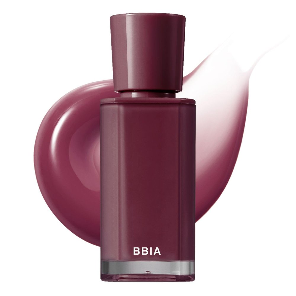 BBIA Glow Tint Lip Plumping Volumizing Glossy & Glowy Lip Stain Naturally Moisturizing Comfortable Texture Lightweight Long-Lasting Vivid Color Non-Sticky Korean Makeup (13 MAROON, Pack of 1)