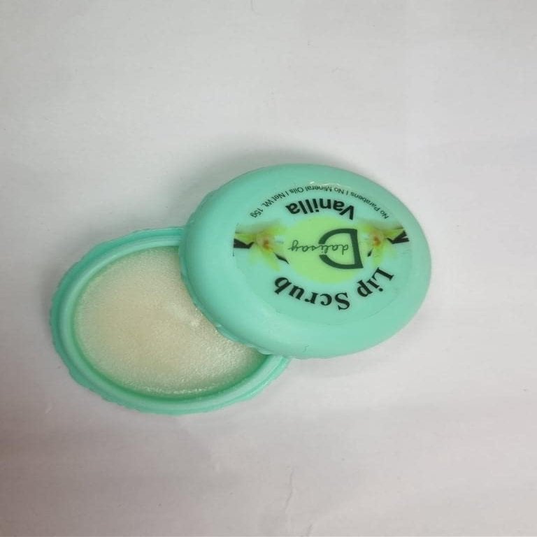 Lip Scrub Vanilla Moisturizes & Nourishes NEW, For Dark, Chapped, Hyperpigmented & Flaky Lips,Lip Scrub and Lip Oil For All 15gm