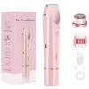 Dual-Head Electric Shaver Women 2-in-1 Head Bikini Trimmer USB Type-C Charging, Personal Trimmer Groomer for Body Hair with Trimmer Attachment for Legs Face Lips (Pink) view 1