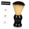 Didiseaon Men Shaving Brush Synthetic Foaming Beard Scrubber for Men Mustache Beard Wooden Handle Shaving Supplies view 3