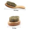 IWOWHERO Beard Styling Tool Set 2pcs Mustache Combs for Men Beard Bristle Brush Styling Maker Beard Accessories Kit view 2