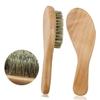 IWOWHERO Beard Styling Tool Set 2pcs Mustache Combs for Men Beard Bristle Brush Styling Maker Beard Accessories Kit view 4