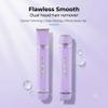 Lady Shaver with Precision BladesRechargeable, Waterproof Electric Razor for Smooth, Irritation-Free Hair Removal (Purple) view 2