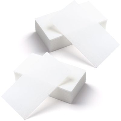 STSTR 100pcs Hair Perm Papers, Breathable Salon End Papers for Hair Rollers, Disposable High Temperature Resistant Hair Curling Paper for Cold Hot Perms, Hair Styling Tools for Professional, Home