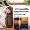 Augeas Keratin Hair Mask: Deep Repair for Damaged & Dry Hair with Argan Oil, Ginger Milk, and Protein Hair Mask, 1000ml - Ideal for Curly or Straight, Thin, Fine, Color-Treated Hair view 2