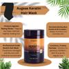 Augeas Keratin Hair Mask: Deep Repair for Damaged & Dry Hair with Argan Oil, Ginger Milk, and Protein Hair Mask, 1000ml - Ideal for Curly or Straight, Thin, Fine, Color-Treated Hair view 4