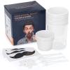 AUZEAL Nose Wax Kit Men With 30 Nose Waxing Sticks, Nose Hair Wax Kit With100g Wax, Up to 20 Uses, Safe, Quick and Painless Nose Hair Removal for Men view 1