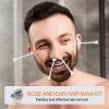 AUZEAL Nose Wax Kit Men With 30 Nose Waxing Sticks, Nose Hair Wax Kit With100g Wax, Up to 20 Uses, Safe, Quick and Painless Nose Hair Removal for Men view 4