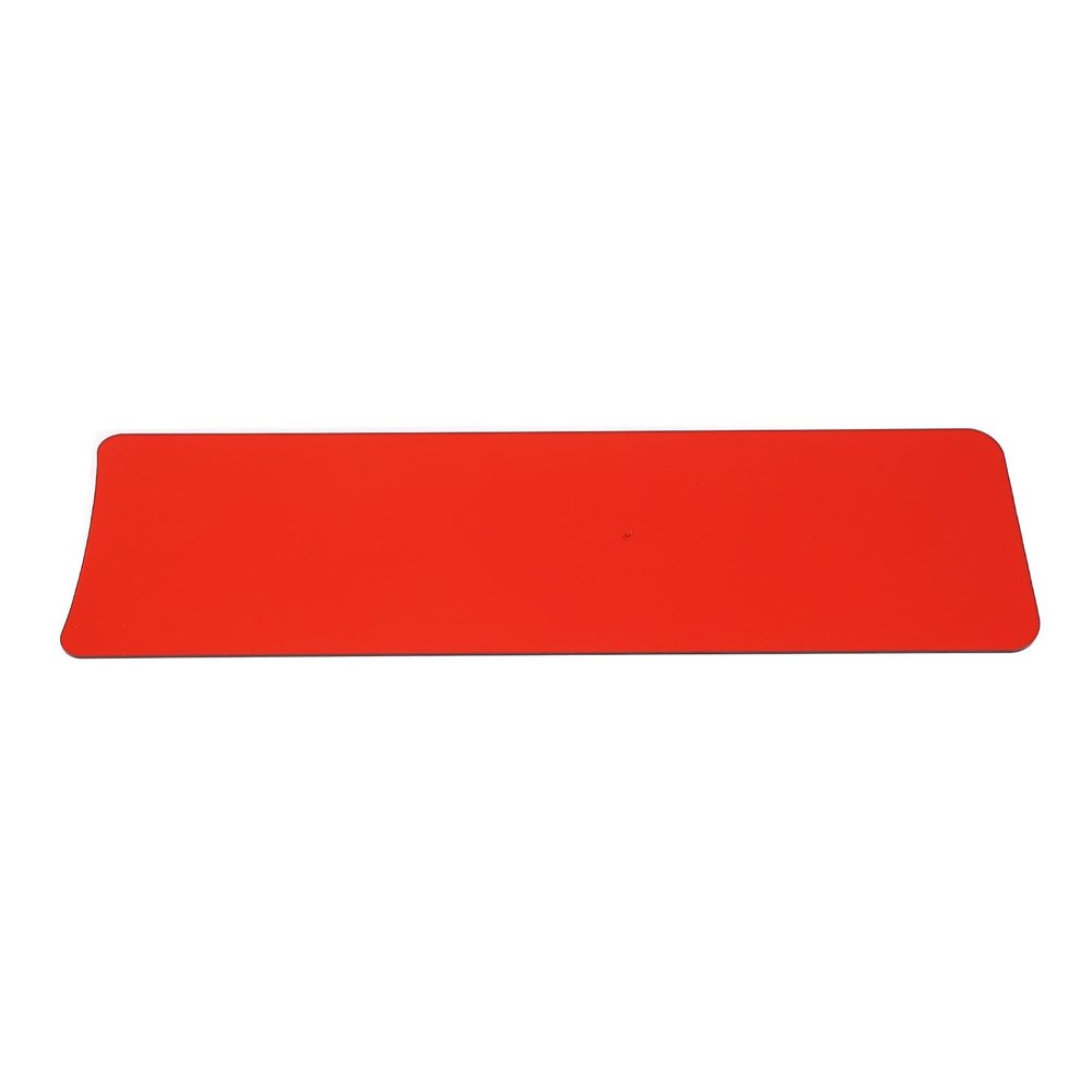 NOENNULL 2Pcs Hair Dye Board Salon Hair Highlighting Board Acrylic Colour Applicator Professional Hairdressing Tinting Coloring Tools for Home Salon Coloring (Red)