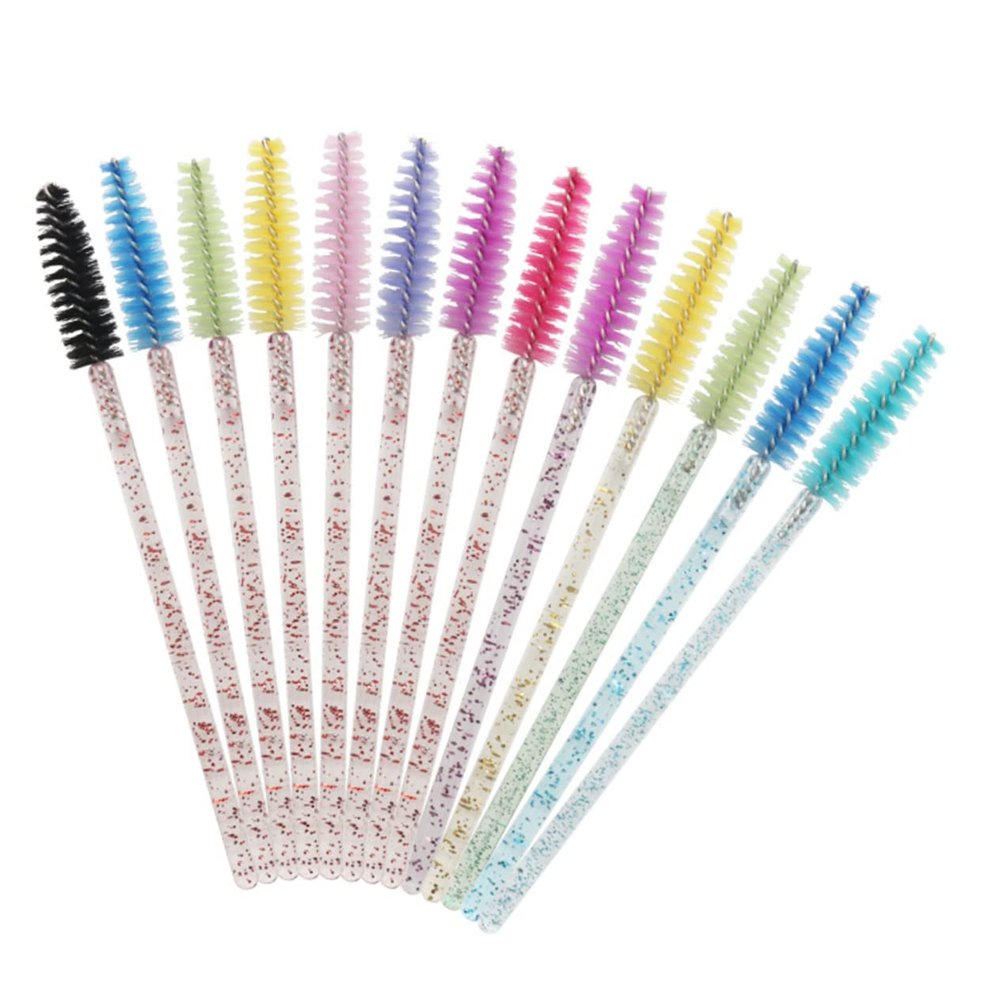 FOMIYES 100pcs Eyelash Brush Disposable Mascara Wands Lash for Professionals Home Use
