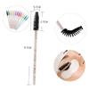 FOMIYES 100pcs Eyelash Brush Disposable Mascara Wands Lash for Professionals Home Use view 4