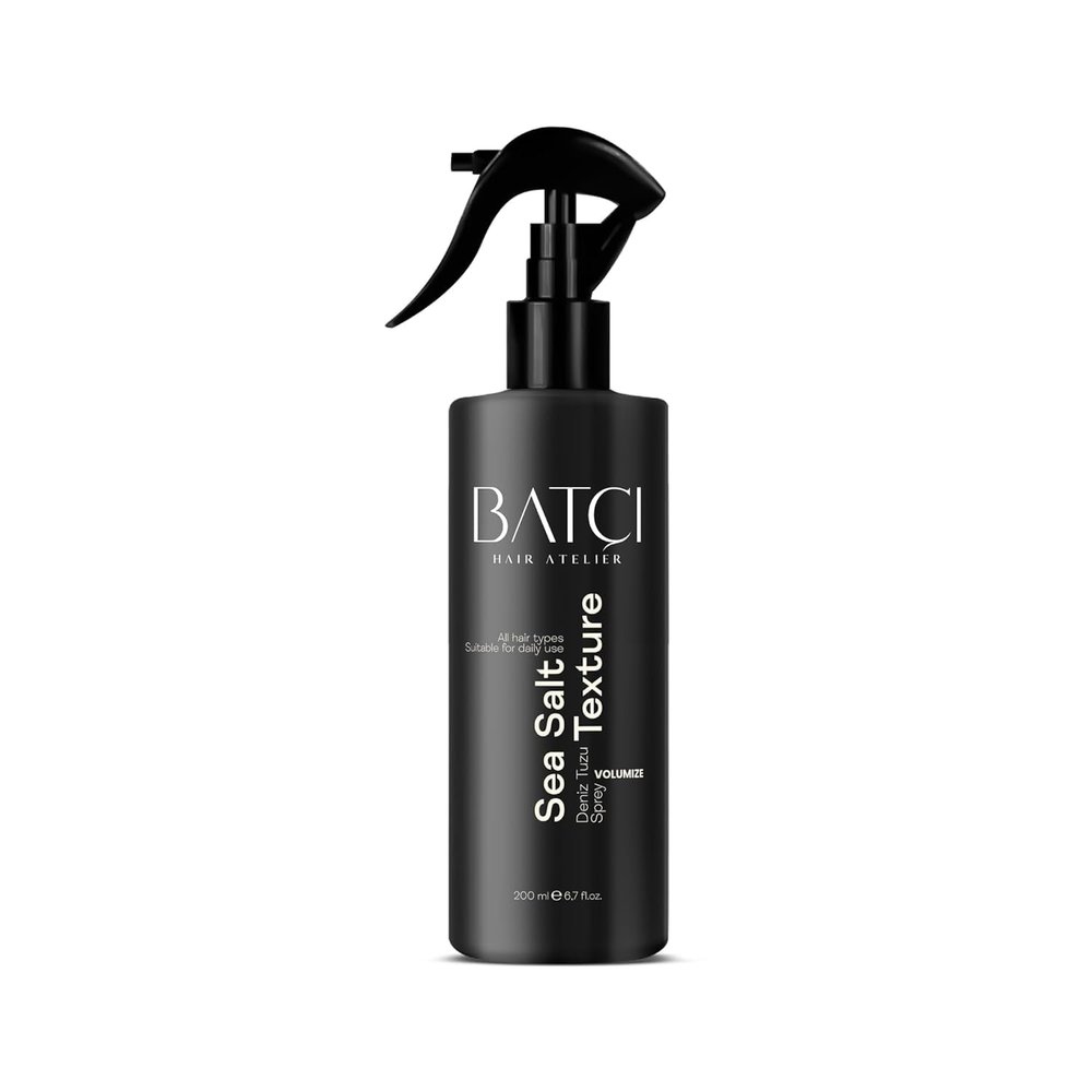 Sea Salt for Men Hair Texture Adds Instant Volume, Texture & Thickness, Lightweight Hair Salt for Natural, Textured Look, Achieve Effortless Beach Waves & All-Day Hold 6,8 fl oz