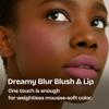 MILKTOUCH dearthing Blurry Effect Smooth Touch Pot - Lip and Blush, Soft Airy Matte Finish, Vivrant Color | Stocking Stuffers for Women (03 Spring Fever, 0.16 Fl Oz) view 3