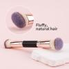 Liquid Foundation Brush - Foundation Makeup Brushes | Double-Ended Foundation Brush | Setting Powder Brush | Makeup Brushes Foundation | Concealer Makeup Face Brush For Contouring, Blending view 2