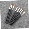 SOESFOUFU 10pcs Mini Eyebrow Brush Wooden Handle Portable Cosmetic Supplies for Home and Salon Use Bristles for Precise Brow Application view 4