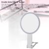 5X Magnifying Mirror with Light, 5X Makeup LED Magnifying Large Lighted Makeup Magnification Mirror with Double Sided, Handheld Compact Travel Magnifyings for Bedroom view 3