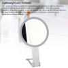 5X Magnifying Mirror with Light, 5X Makeup LED Magnifying Large Lighted Makeup Magnification Mirror with Double Sided, Handheld Compact Travel Magnifyings for Bedroom view 4