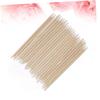 FRCOLOR 100pcs Nail Art Wood Sticks Cuticle Pusher Remover Dead Skin Pusher Cleaning Stick Rhinestone Picker Manicure Tool for Manicure Nail Tech Must Haves view 3