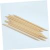 FRCOLOR 100pcs Nail Art Wood Sticks Cuticle Pusher Remover Dead Skin Pusher Cleaning Stick Rhinestone Picker Manicure Tool for Manicure Nail Tech Must Haves view 4