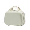 BNJWJZS 14 inch Large Capacity Portable Luggage, Women's Zipper Lock, Cosmetics Storage Bag, Boarding Mini Suitcase