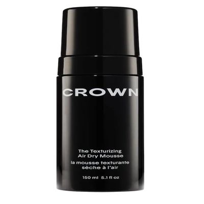 CROWN Affair Texturizing Air Dry Mousse, 5.1 fl oz, Weightless Volume for Wavy and Curly Hair