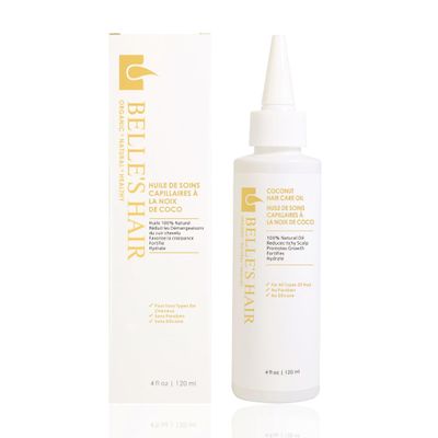 Belle's Hair Coconut Oil | All Hair Types | Nourishing & Strengthening