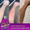 Sunglowy Tanning Lotion For Indoor Tanning Beds, Tanning Bed Lotion With Bronzer, Indoor Sunbed Tanning Lotion To Get Dark Fast Tan, Tanning Accelerator Lotion, Vanilla, DHA-Free, 13.5 Fl.Oz view 2