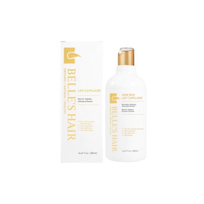 Belle's Hair Coconut Hair Milk | Deep Hydration | Nourishing Formula | Frizz Control | Suitable for All Hair Textures