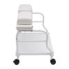 QIUTMER Portable Foot Trolley, Beauty Salon Nail or Foot Bath Spa Portable Esthetician Trolley Cart with Silent Wheels, for Foot Rest Pedicure Manicure Massage Table Salon Supplies view 1